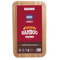 Tabua p/ Corte Bamboo 50cmx30cm Mor Churrasco Camping Tabua p/ Corte Bamboo 50cmx30cm Mor Churrasco Camping