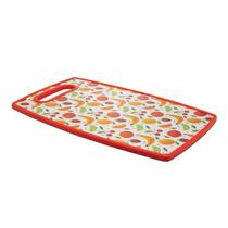 Tabua P/Corte Lyor de Plastico Fruits Vermelha 37Cmx23Cm x1Cm