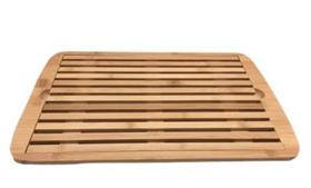 Tábua p/ Pães c/ Migalheira em Bambu 36x24,5cm