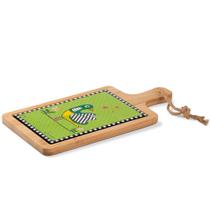 Tábua para Aperitivo Egan Italy Cocoricó 30x15cm Verde: Charme e Praticidade Italiana