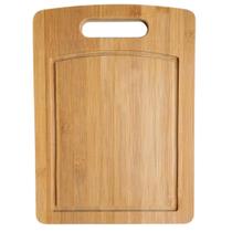 Tábua para Churrasco de Bambu 28x22x1,5 cm - 640 gramas Tábua para Churrasco de Bambu 28x22x1,5 cm - 640 gramas