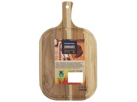 Tábua para Churrasco de Madeira Retangular 13236052 Tramontina 40x23cm