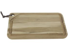 Tábua para Churrasco de Madeira Retangular Tramonti