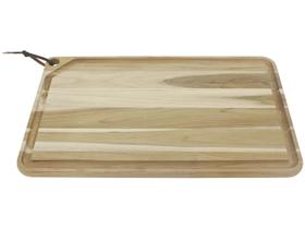 Tábua para Churrasco de Madeira Retangular Tramonti