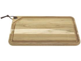 Tábua para Churrasco de Madeira Retangular Tramontina 13214/052 49x28cm