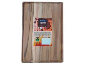 Tábua para Churrasco de Madeira Retangular Tramontina 13456052 40x28cm