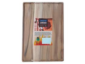 Tábua para Churrasco de Madeira Retangular