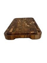 Tábua para Churrasco de Madeira Teca 40x24x3cm Tábua para Churrasco de Madeira Teca 40x24x3cm