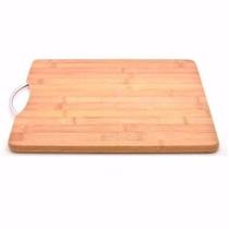 Tabua Para Churrasco Em Bambu 38x26cm Com Alça - Ke Home Tabua Para Churrasco Em Bambu 38x26cm Com Alça - Ke Home