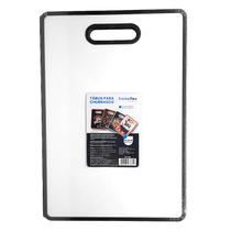 Tábua para Churrasco em Plástico Hoje Tem Churras 42,5cm FXH-588 - Homeflex Tábua para Churrasco em Plástico Hoje Tem Churras 42,5cm FXH-588 - Homeflex