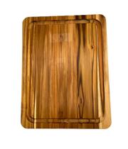 Tábua para Churrasco Madeira Teca 27,5cm x 36cm