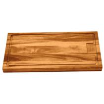 Tábua para churrasco tramontina retangular média em madeira muiracatiara com acabamento envernizado 40 x 27 cm 10055100