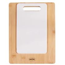 Tábua para Corte Conjunto Bamboo Mor 2 em 1 Polipropileno Tábua para Corte Conjunto Bamboo Mor 2 em 1 Polipropileno