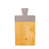 Tabua Para Corte Nature Candy Color Cinza 15X26Cm Bambu