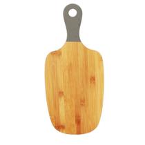 Tabua Para Corte Nature Candy Color Cinza 19X43Cm Bambu Tabua Para Corte Nature Candy Color Cinza 19X43Cm Bambu