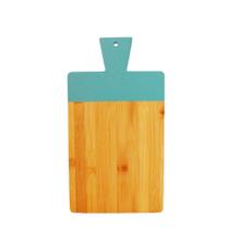 Tábua para Corte Nature Candy Cor Azul 15x26Cm Bambu