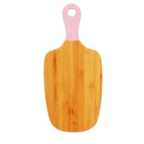 Tábua para Corte Nature Candy Cor Rosa 19x43Cm Bambu Tábua para Corte Nature Candy Cor Rosa 19x43Cm Bambu