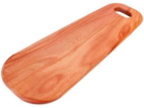 Tábua para Pães de Madeira Retangular Tramontina Mogno Africano 48x19cm