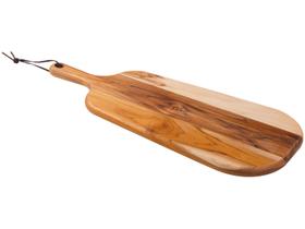 Tábua para Pão Tramontina Provence em Madeira Teca FSC com Cabo 48x19 cm