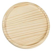 Tábua para pizza 25 com rebaixe de 22 cm