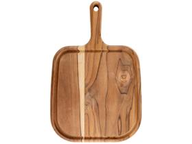 Tábua para Steak de Madeira Retangular Tramontina Provence 40x27cm