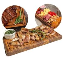 Tábua Petisqueira Com Ramequim Para Servir Frios E Churrasco