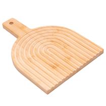 Tábua Petisqueira Decorativa Aura 28cm x 20cm x 1,5cm Bambu - Lyor