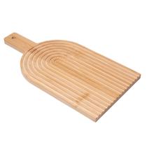 Tábua Petisqueira Decorativa Aura 39cm x 20cm x 1,5cm Bambu - Lyor