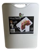 Tábua Plástica Para Corte Antimicrobiana Branca 30x40 Alves