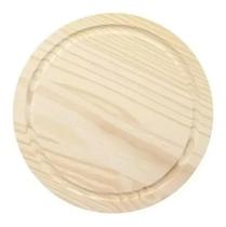 Tábua Redonda 35cm Gastronomia Servir Queijo Frios Atacado