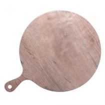 Tabua Redonda Melanina Estampa Madeira 31,5Cm 20522 Wolff