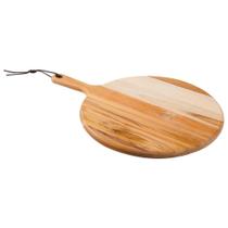 Tábua Redonda Para Pizza Tramontina Provence Em Madeira Teca 30 Cm Tábua Redonda Para Pizza Tramontina Provence Em Madeira Teca 30 Cm