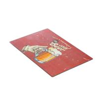 Tabua retangular Beer Zone em vidro 30xP20cm -Dynasty Tabua retangular Beer Zone em vidro 30xP20cm -Dynasty