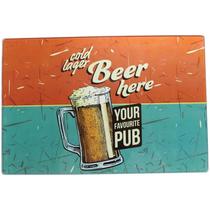 Tabua Retangular Dynasty Beer Zone 30X20 - 28901