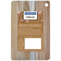 Tábua Tramontina Retangular Econômica em Madeira Teca