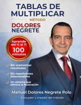 Tabuadas de Multiplicação Método Dolores Negrete Edição em Espanhol Tabuadas de Multiplicação Método Dolores Negrete Edição em Espanhol