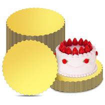 Tábuas de bolo DGB Gold Scalloped Edges 25 cm redondas (pacote com 10) Tábuas de bolo DGB Gold Scalloped Edges 25 cm redondas (pacote com 10)