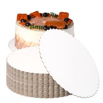 Tábuas de bolo Fit Meal Prep, 30 cm, redondas, brancas, pacote com 20 Tábuas de bolo Fit Meal Prep, 30 cm, redondas, brancas, pacote com 20