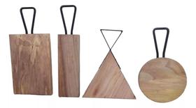 Tábuas Em Madeira De Demolição E Ferro