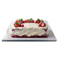 Tabuleiro 35x45 cm Retangular Base para Bolo Branco de Papelão Reforçado Suporta 20kg Tabuleiro 35x45 cm Retangular Base para Bolo Branco de Papelão Reforçado Suporta 20kg