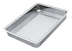 Tabuleiro Assadeira Retangular Alta Nº 04 Alumínio - Carola