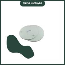 Tabuleiro base em madeira para bolos branco KIT COM 3 de 15, 20, 25 cm