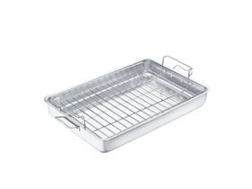 Tabuleiro com Grelha Continental 44x30x6,6cm
