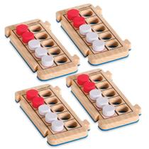 Tabuleiro de Contas Ten Frame hand2mind com RekenRods de Espuma para Crianças