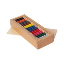 Tabuleiro De Cores De Madeira Montessori Para Educação Sensorial Pré-escolar - Caixa De Aprendizagem Tabuleiro De Cores De Madeira Montessori Para Educação Sensorial Pré-escolar - Caixa De Aprendizagem