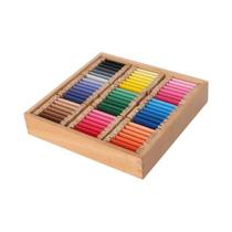 Tabuleiro De Cores De Madeira Montessori Para Educação Sensorial Pré-escolar - Caixa De Aprendizagem Tabuleiro De Cores De Madeira Montessori Para Educação Sensorial Pré-escolar - Caixa De Aprendizagem