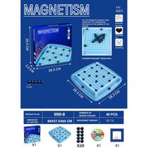 Tabuleiro de jogo de xadrez com sensor magnético 28,2x28,2x3,2cm com Magneti