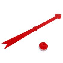 Tabuleiro de jogo Spinner Arrow vermelho com ventosa de 30 cm Tinoaly