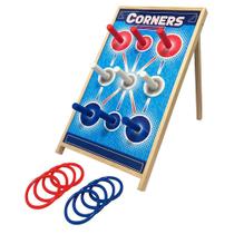 Tabuleiro de madeira Ring Toss Game CORNERS Championship