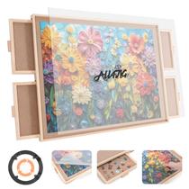 Tabuleiro de Quebra-Cabeça ALL4JIG 1500 Peças 68x92cm 4 Gavetas Giratórias